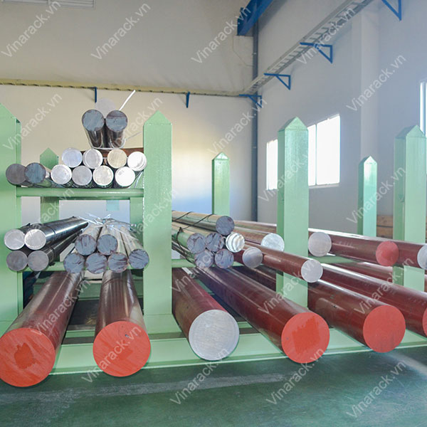 Hệ thống kệ cantilever tải nặng chứa thép hình